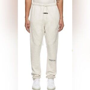 NWT Essentials Fear Of God Essentials Light Oatmeal Sweatpants Size L